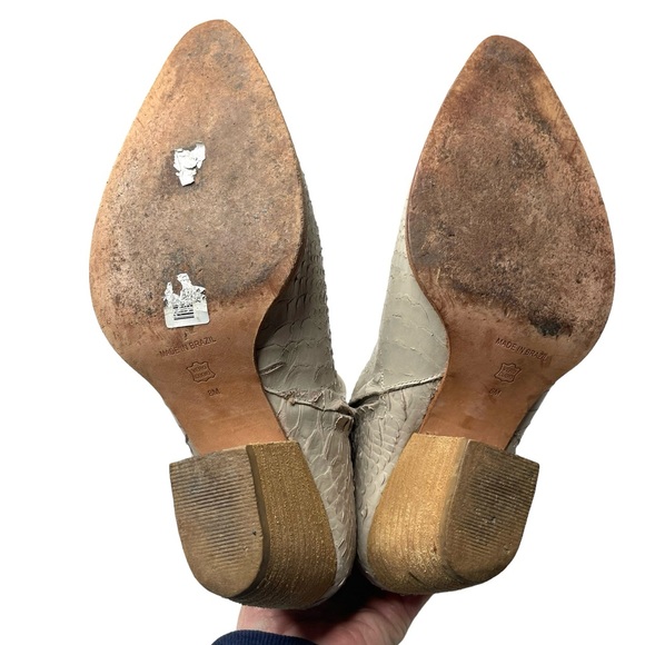 Matisse | Caty Boot in Ivory Snake 8 - Picture 10 of 14